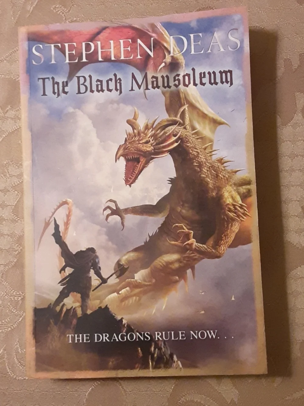 Stephen Deas The Black Mausoleum Paperback Book